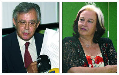 Victorino Mayoral y Mª Isabel Peces-Barba  (Foto: ARCHIVO)