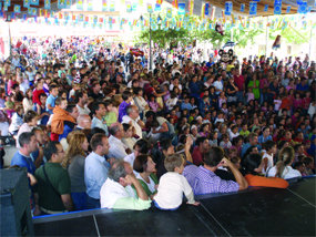 Multitudinarias fiestas en Moralzarzal