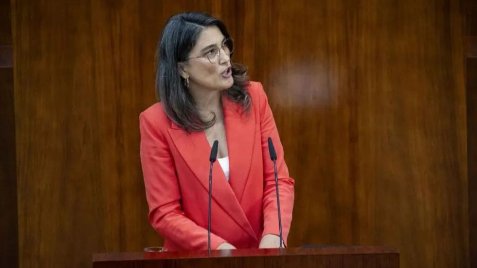 La portavoz de Más Madrid en la Asamblea, Manuela Bergerot, ha propuesto durante su intervención en el Debate del Estado de la Región triplicar la inversió